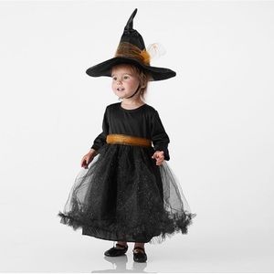 Pottery barn toddler witch costume